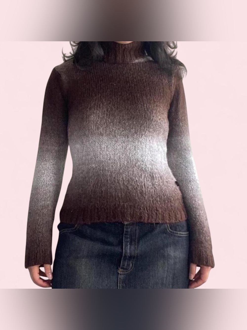 vintage ombré sweater